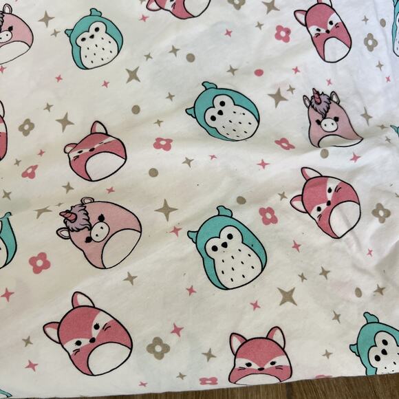 Squishmallows Kids Morning Bird 100% Cotton Twin Sheet High Quality Sell Amazon - Picture 8 of 15